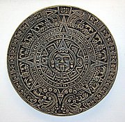 M048 Mayan Calender 13 in.D x 1 in thick.JPG