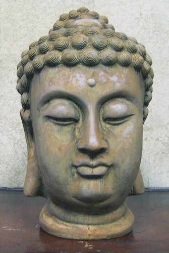Y116 Buddha Head 7 in..JPG
