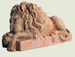 L205 Lion of Canova Sleeping (sm) 4x10 in..jpg